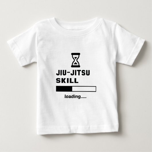 T-shirt Pour Bébé Chargement de compétence de Jiu-Jitsu ...... (Devant)