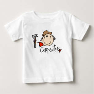 T-shirt Pour Bébé Charpentier masculin