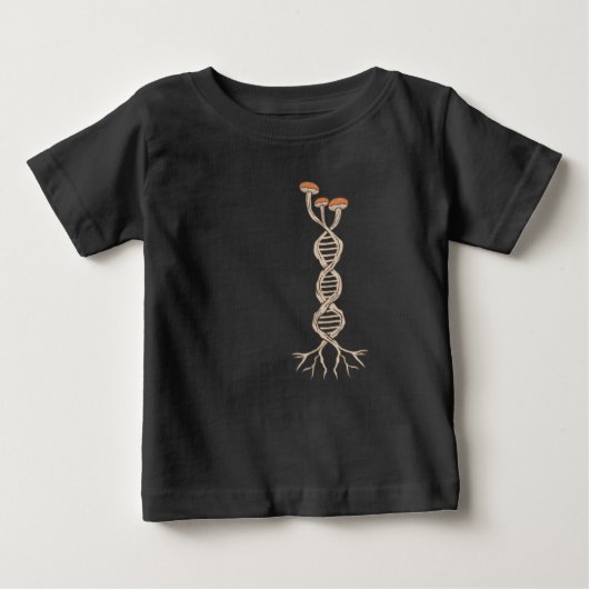 T-shirt Pour Bébé Chasse aux champignons ADN Morels Chasseur Mycolog (Devant)