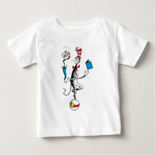 T-shirt Pour Bébé Chat dans la Loi sur l'équilibre Casquette