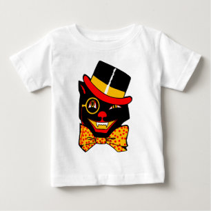 T-shirt Pour Bébé Chat de casquette supérieur