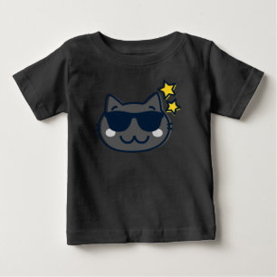 T-shirt Pour Bébé Chat Mignon Été Kawaii