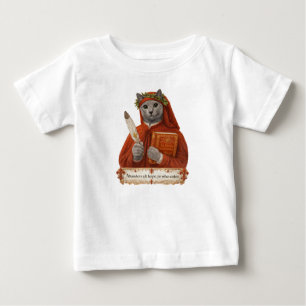 T-shirt Pour Bébé Chat Russe Bleu Dante Alighieri