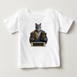 T-shirt Pour Bébé Chat Russe Bleu Homère