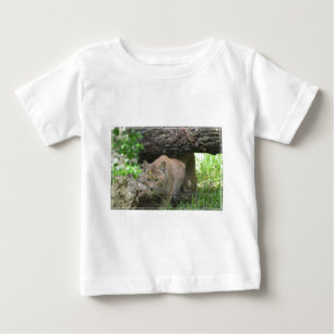 T-shirt Pour Bébé Chat sauvage mignon
