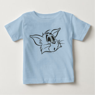 T-shirt Pour Bébé Chat somnolent de Tom
