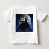 T-shirt Pour Bébé Château d'Imaginaire la nuit (Dos)