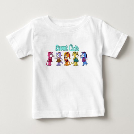 T-shirt pour bébé chats Boomi (Devant)