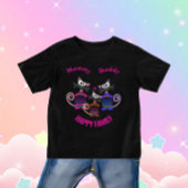 T-shirt Pour Bébé Chats colorés amusants