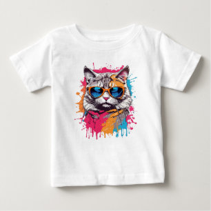 T-shirt Pour Bébé Chats cool : "Appelle-moi Apollo"