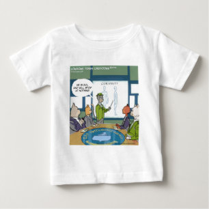 T-shirt Pour Bébé Chats Ennemi naturel drôle