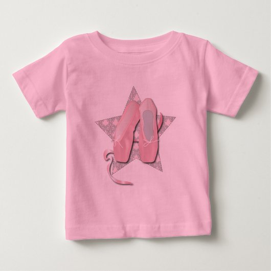 T-shirt Pour Bébé Chaussure Pointe Body Costume (Devant)