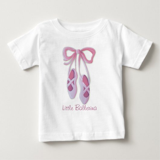 T-shirt Pour Bébé Chaussures de ballet (Devant)