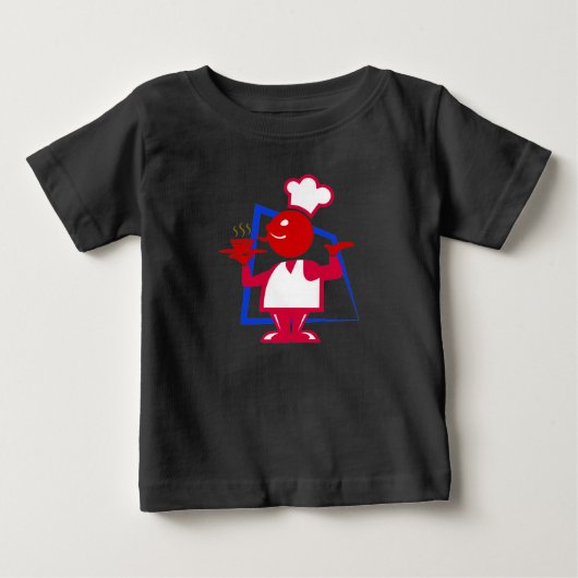 T-shirt Pour Bébé Chef (Devant)