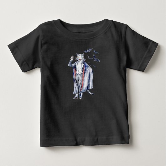 T-shirt Pour Bébé Chef Catula Vampire (Devant)
