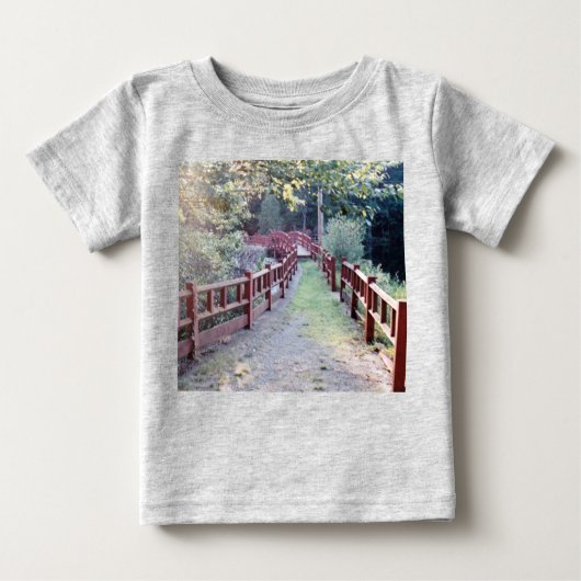 T-shirt Pour Bébé Chemin inconnu (Devant)