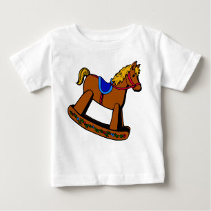 T-shirt Pour Bébé Chemise à cheval à rochers