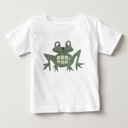 T-shirt Pour Bébé Chemise à la grenouille (Devant)