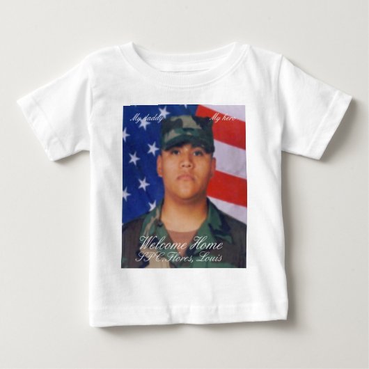 T-shirt Pour Bébé Chemise à la maison bienvenue (Devant)