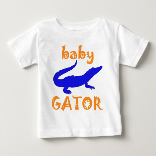 T-shirt Pour Bébé chemise à manches longues pour bébé GATOR (Devant)