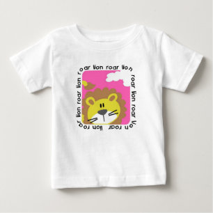 T-shirt Pour Bébé Chemise à volants pour tout-petit Rugissement de L