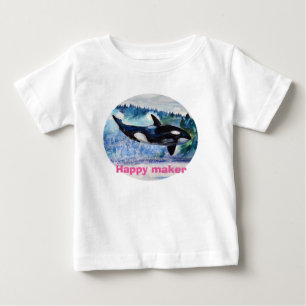 T-shirt Pour Bébé Chemise à volants pour tout-petit sur l'art de la 