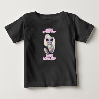 T-shirt Pour Bébé Chemise bébé alien mignonne 