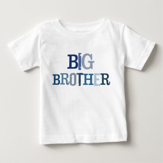T-shirt Pour Bébé Chemise bébé Big Brother (Devant)
