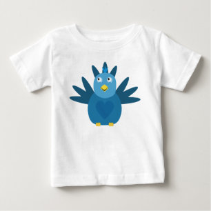 T-shirt Pour Bébé Chemise Bébé Bleu Cute