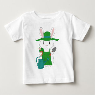 T-shirt Pour Bébé Chemise bébé Bunny Gardener