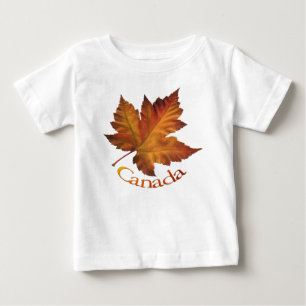 T-shirt Pour Bébé Chemise bébé canadienne Persoanlisée Chemise souve