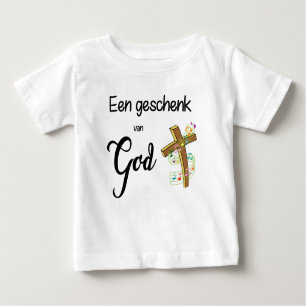 T-shirt Pour Bébé Chemise bébé Christelijk - Je bent een geschenk