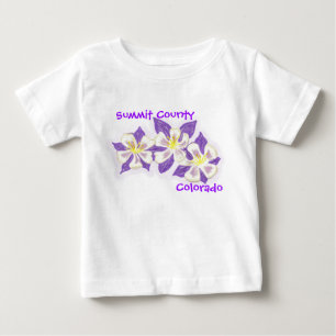 T-shirt Pour Bébé Chemise bébé columbine du comté de Summit