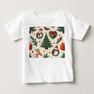 T-shirt Pour Bébé Chemise bébé de Noël