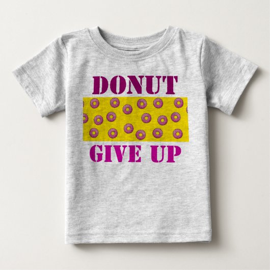 T-shirt Pour Bébé Chemise bébé Donut (Devant)