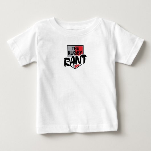 T-shirt Pour Bébé Chemise bébé en fourrure de rugby (Devant)