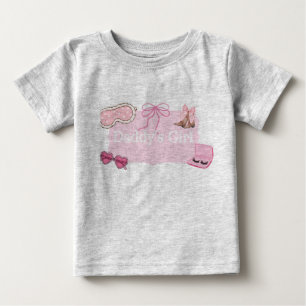 T-shirt Pour Bébé Chemise bébé fille à papa