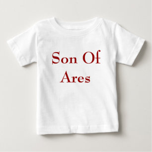 T-shirt Pour Bébé Chemise bébé Fils d'Ares