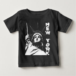 T-shirt Pour Bébé Chemise bébé New York Chemise Statue de la Liberté