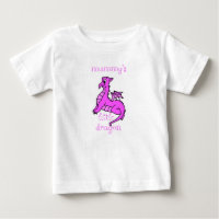 Chemise bébé petit dragon de maman