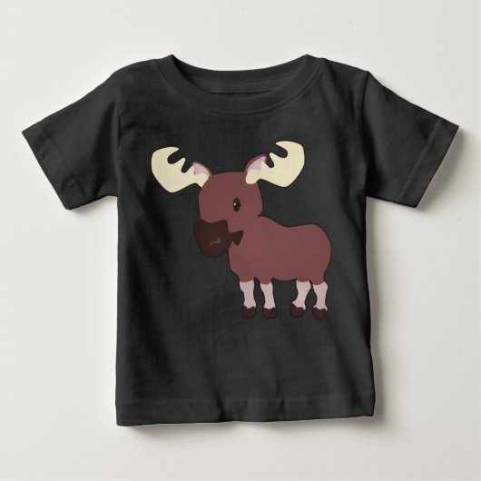 T-shirt Pour Bébé Chemise bébé petite orignal (Devant)