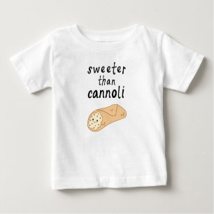 T-shirt Pour Bébé Chemise bébé plus douce que Cannoli