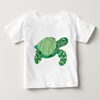 T-shirt Pour Bébé Chemise bébé tortue de mer