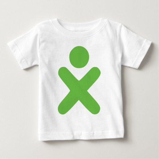 T-shirt Pour Bébé Chemise bébé XO Logo (Devant)