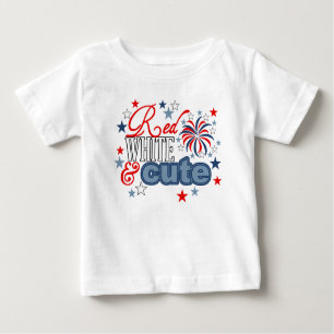 T-shirt Pour Bébé Chemise blanche et mignonne rouge de kiddie 4