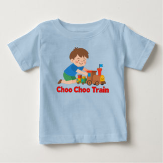 T-shirt Pour Bébé chemise choo choo