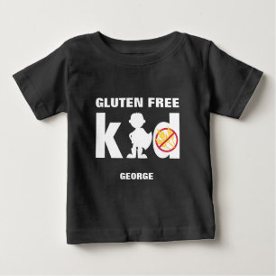 T-shirt Pour Bébé Chemise coeliaque de garçon superbe libre d'enfant