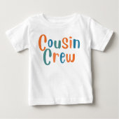 T-shirt Pour Bébé Chemise Cousin Crew Matching Kids (Devant)