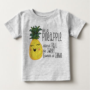 T-shirt Pour Bébé Chemise d'ananas