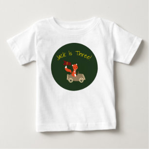 T-shirt Pour Bébé Chemise d'anniversaire de régions boisées